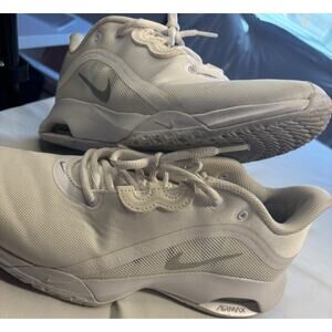 Nike Air Max Women’s Low Top Lace-Up Sneaker White Mesh Rubber Sole CU4275-104 8